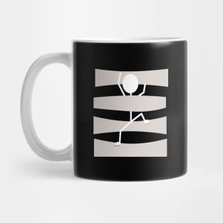 Climbing Stickman Mug